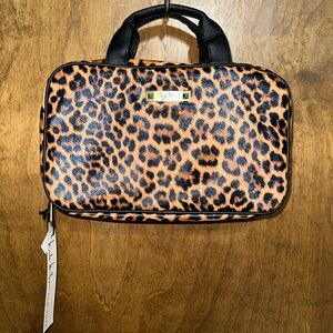Makeup Bag Cheetah Print